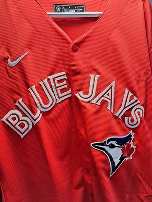 Camiseta V Guerrero Jr Toronto Blue Jays Roja - Talla 52 Grande Nueva Foto 1 de 4
