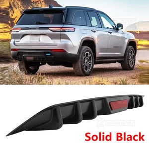 Shark Fin Rear Diffuser Bumper Spoiler Lip Splitter For Jeep Grand Cherokee SRT - Picture 1 of 12