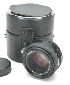 Vintage Minolta MD 1.7/50mm Lens For 35mm Manual Focus Cameras. Clean. Tested. - Picture 1 of 2
