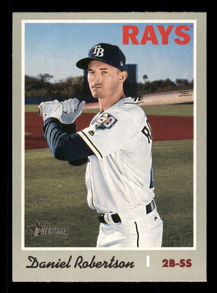 2019 Topps Heritage Baseball #1-300 (Base) Singles (Você escolhe) Compre 1, ganhe 1 GRÁTIS! - Imagem 1 de 1