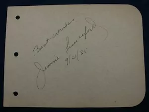 Jimmie Lunceford Terry Shand Jazz Autogramm Original RAR! - Bild 1 von 4