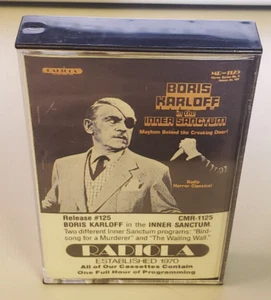 3 Cassettes - Karloff "Inner Sanctum" - Suspense Peter Lorne - RadiobooK #21 - Picture 1 of 15
