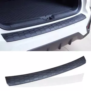 Para Subaru Crosstrek 2024-2025 negro PP parachoques trasero maletero alféizar accesorios - Imagen 1 de 8
