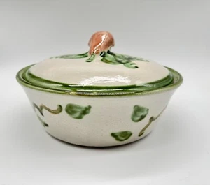 Vintage John B Taylor Pottery Harvest Pear Lidded 9” Casserole Dish - Picture 1 of 12