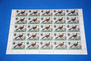 TOURACO Bird - Sierra Leone - MNH partial Sheet of 25, 1980 SC #463 - Picture 1 of 2