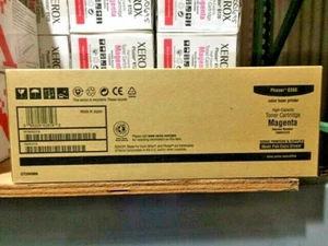 XEROX GENUINE 106R1219 106R01219 MAGENTA HI CAP.TONER PHASER 6360 - Picture 1 of 3
