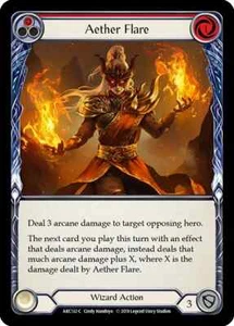 Aether Flare (RED) Arcane Rising 1st Edition Flesh and Blood TCG - Picture 1 of 1