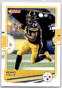 2020 Donruss Benny Snell Jr. #217 Pittsburgh Steelers Football Karte - Bild 1 von 2