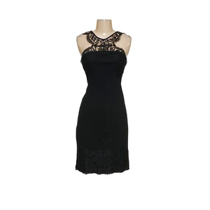 GUESS Black A-Line Dress S - Picture 1 of 4