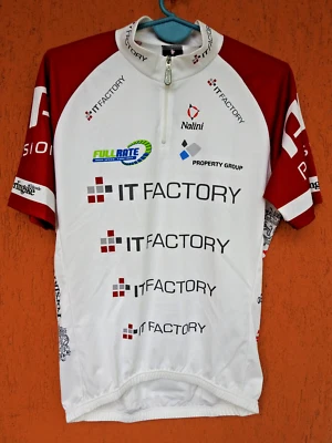 Camiseta deportiva de ciclismo Nalini IT Factory blanca hecha en Italia (XL) Foto 1 de 4