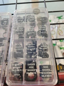 Danco 0.00 in.   D Rubber Assorted Washer 116 pk - Picture 1 of 1