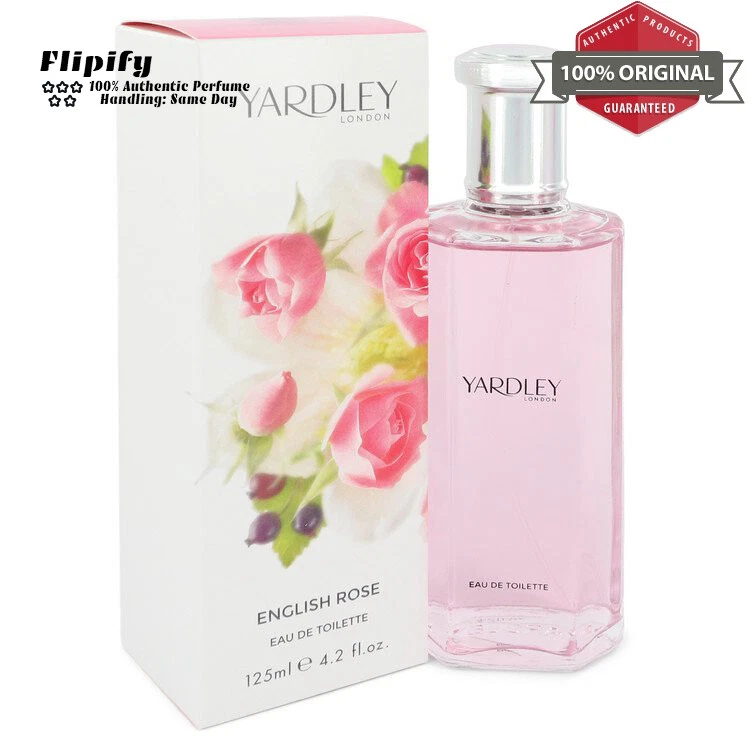 English Rose Yardley Perfume 4,2 oz Eau De Toilette Spray Feminino por Yardley London - Imagem 1 de 1