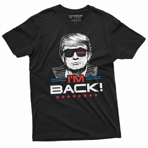 I'm Back Trump Camiseta Donald Trump 2024 Reelección Camiseta Presidencial - Imagen 1 de 9