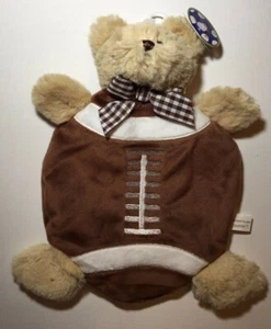 Bearington Little Snuggler Football Security Blanket Small Lovey 9" High - Picture 1 of 4