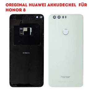 Original Huawei Honor 8 Battery Cover Backcover Incl. Camera Glass White - Picture 1 of 1