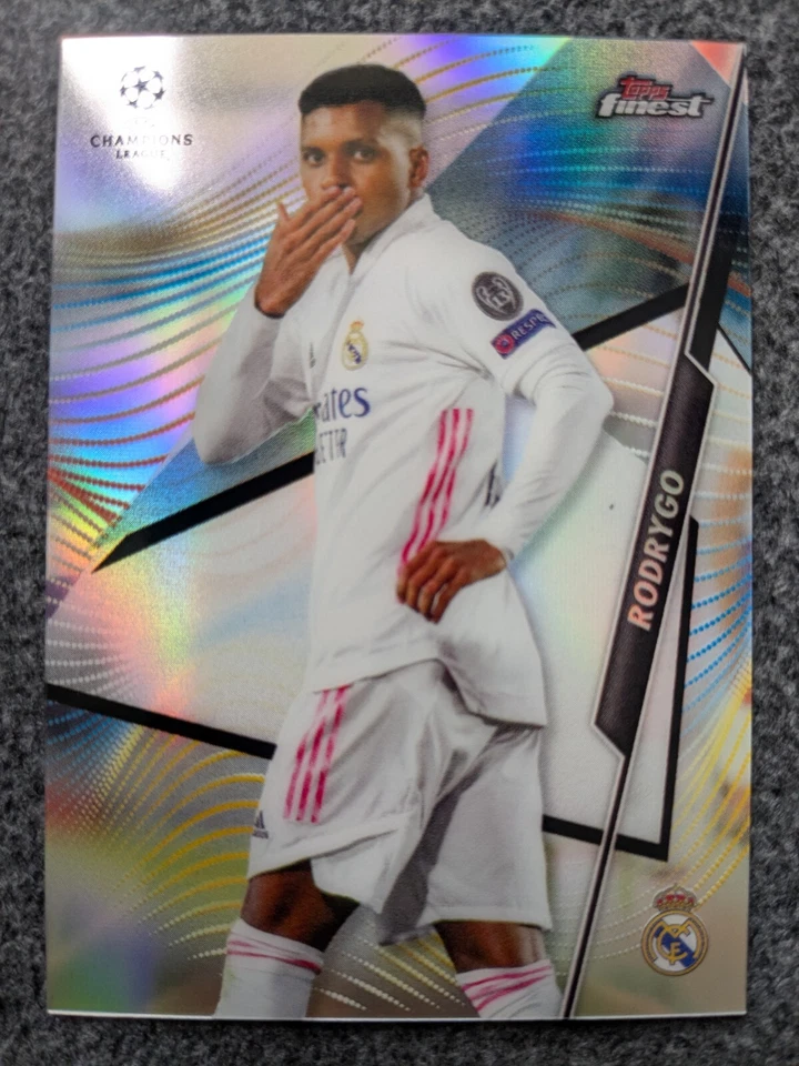 2020-21 TOPPS FINEST UEFA CHAMPIONS LEAGUE RODRYGO REFRACTOR#5 - Image 1 of 1