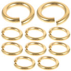 10pcs Jewelry Connecting Rings Open Jump For Diy Rings Bracelet Making