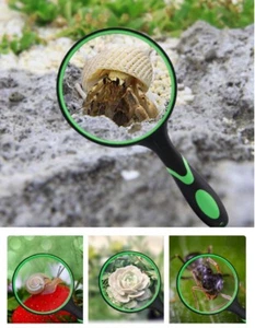 75mm 10X Handheld Magnifying Glass – Optical Loupe for Jewelry, Reading & Coins - Picture 1 of 22