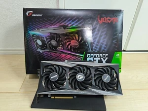 [As Is] Colorful iGame GeForce RTX 3080 Vulcan OC 10G GDDR6X Graphics card - Picture 1 of 18