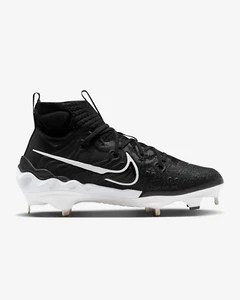 Nike Alpha Huarache NXT Men's Metal Baseball Cleats Black White DJ6517-001 Sz 12 - Picture 1 of 6