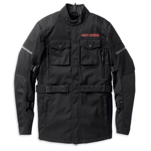 Harley-Davidson Men's Quest Triple Vent System Jacket - Black - Picture 1 of 6