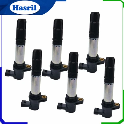 Bobinas de ignição 6X UF534 NEC000110L para 2003-2005 Land Rover Freelander 2.5L - Imagem 1 de 4