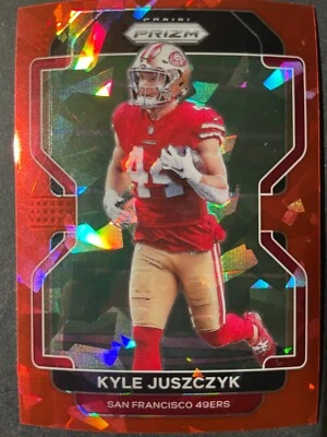 Kyle JUSZCZYK 2021 Panini Prizm Red #57 San Francisco 49ers - Image 1 of 2