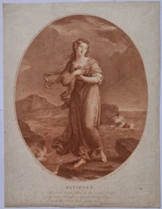Patience Ryland after Kauffmann Angelica published 1777 - Picture 1 of 13
