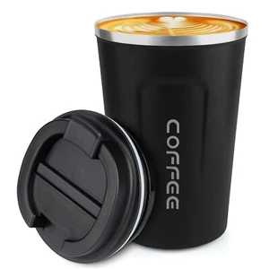 12 oz Stainless Steel Vacuum Insulated Tumbler - Coffee Travel Mug Spill Proo... - Picture 1 of 7