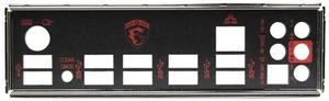 MSI X99S Gaming 7 Blende - Slotblech - IO Shield #313605 - Afbeelding 1 van 1