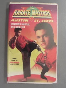 Karate Masters - Austin St. John [Power Rangers] VHS (Martial Arts For Kids) - Picture 1 of 4