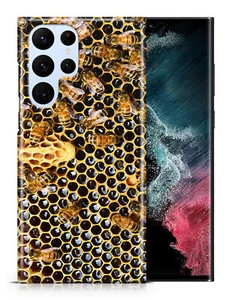 CASE COVER FOR SAMSUNG GALAXY|SWARM OF BEES IN HONEY COMB #1 - Picture 1 of 25