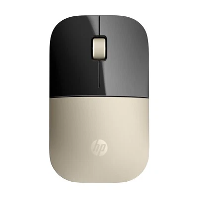 HP Z3700 Wireless Funkmaus Flache Maus kabellos Schwarz Gold - Bild 1 von 3