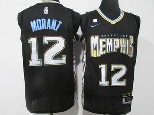 Morant Memphis Stitched Jersey Men's Pro Basketball Jersey - Picture 1 of 4