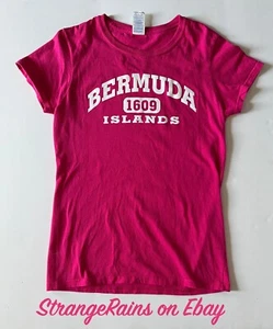 BERMUDA T-Shirt Damen rosa (klein) karibisch - Bild 1 von 2