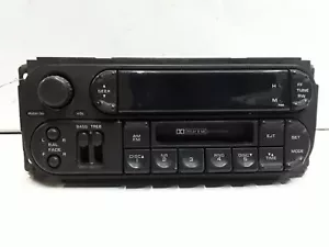 02 03 04 05 06 07 Dodge Chrysler Jeep AM FM cassette radio receiver W/CD control - Picture 1 of 4