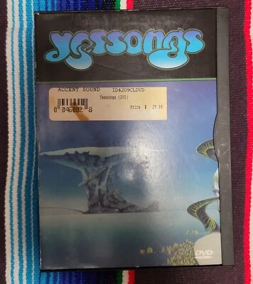 YES Yessongs 1995 DVD Snap Case Prog Rock 1974 Concert Footage (TESTED) - Image 1 of 4
