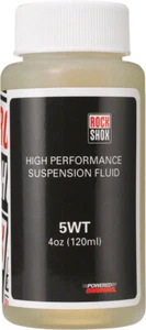 Aceite de suspensión - Aceite de suspensión RockShox, 5wt, botella de 120 ml, amortiguador de horquilla - - Imagen 1 de 1
