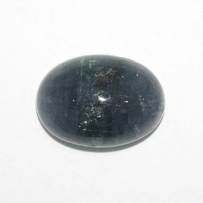 TURMALINA AZUL-GRIS 14 x 10 mm cabujón ovalado F-3811 Foto 1 de 1