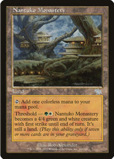 @MagictheGathering (MTG) Land - x4 Nantuko Monastery - Judgment