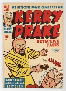 Kerry Drake Detective Cases #6 FN+ 6.5 1948 - Picture 1 of 2