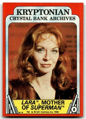 1980 Topps Superman II Card #8 Lara, Mother of Superman - Image 1 of 4