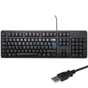 Keyboard Dell KB212-B 04GK5K Layout Fr French Azerty USB With Cable Wired PC - Picture 1 of 3