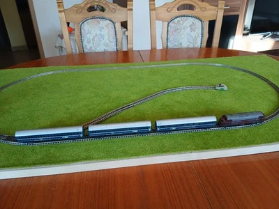 Spur N Zugset DSB MY (Nohab) + 3 Reisezugwagen - Bild 1 von 4