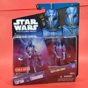 Star Wars 3,75" Clone Wars TCW Senate Commando & Captain 2-Pack NEU Sealed - Bild 1 von 5