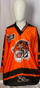 Vintage 90's Princeton University Tigers Hockey Jersey Large ECAC 250th Annivers - Bild 1 von 3