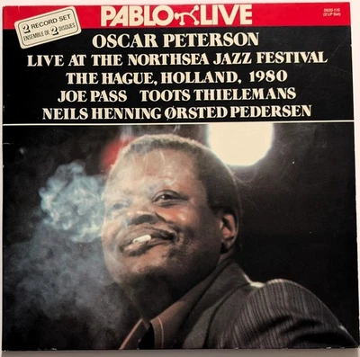 OSCAR PETERSON–LIVE NORTHSEA JAZZ FESTIVAL/THE HAGUE, 1980 2xLP 33 RPM VINYL Foto 1 de 4