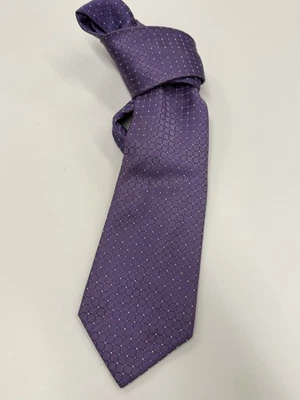 Corbata de punto geográfico púrpura resistente a las manchas Dockers para hombre Foto 1 de 4