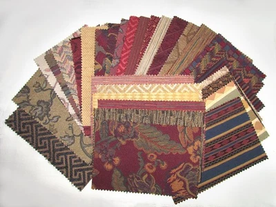 Muestras de tapicería de tela Robert Allen 30 piezas buena variedad 9,5"x 6" Foto 1 de 4