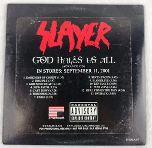 God Hates Us All von Slayer (Advance Promo CD) - Bild 1 von 5